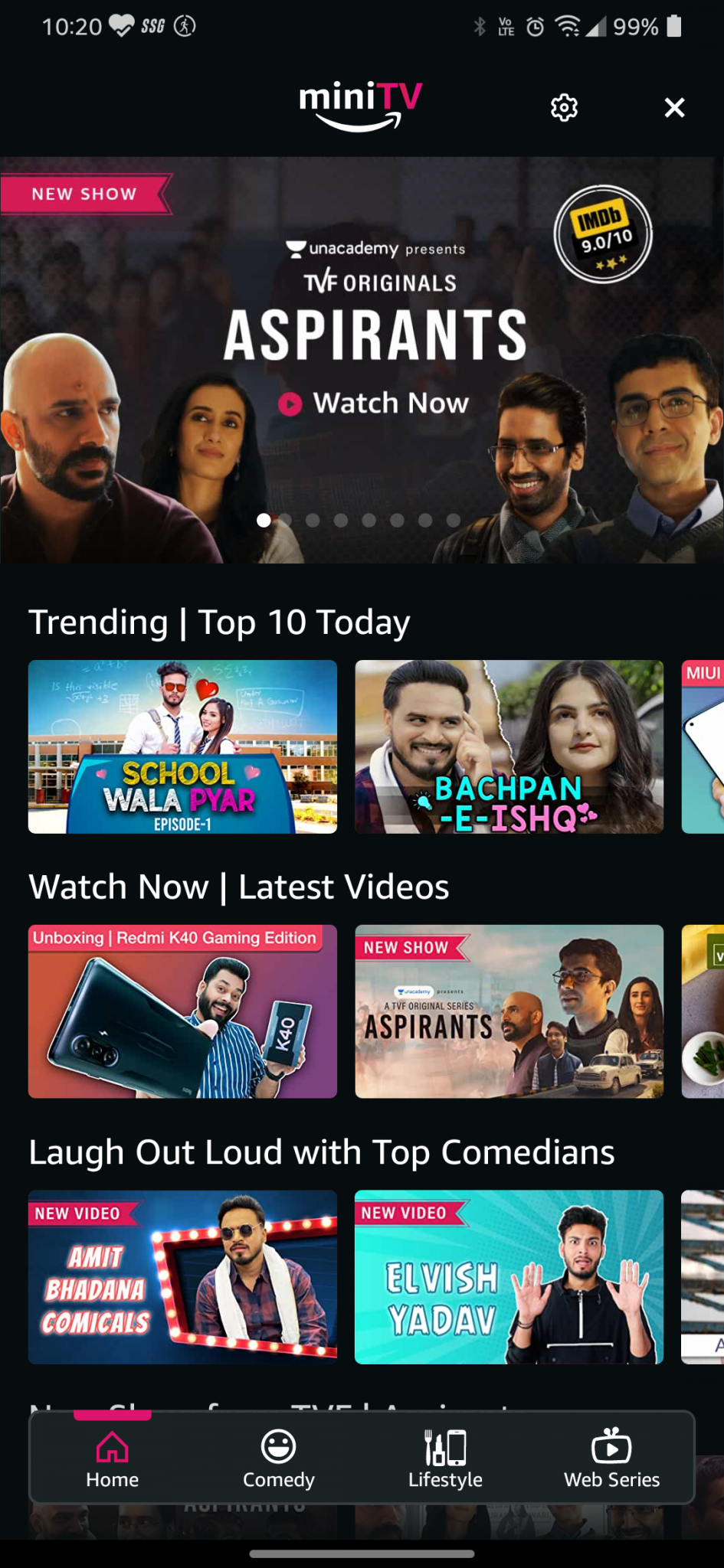 launches miniTV, a free video streaming service