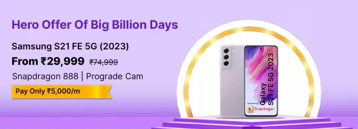 Samsung Galaxy S21 FE Big Billion Days