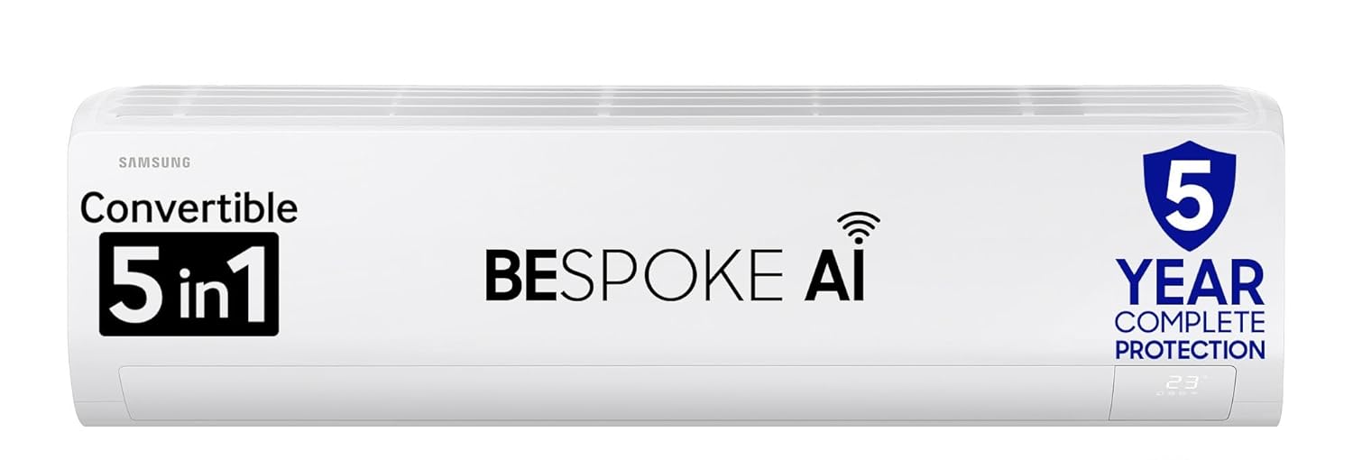 Best AC Under 40000 in India: Beat the Heat in Style (1 May 2025) 2 Samsung 1.5 Ton 5 Star AI Inverter Smart Split AC: Best AC Under 40000