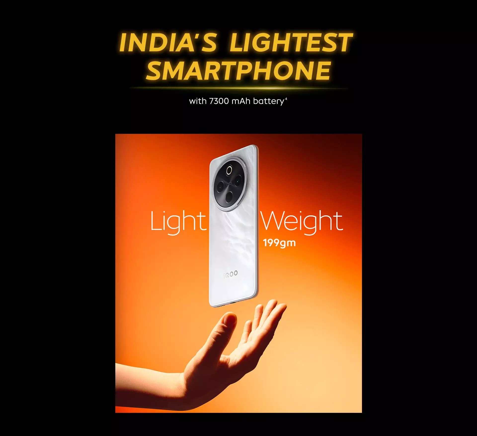 iQOO Z10: The Slimmest Powerhouse In The Town 1 iQOO Z10 - Light Weight