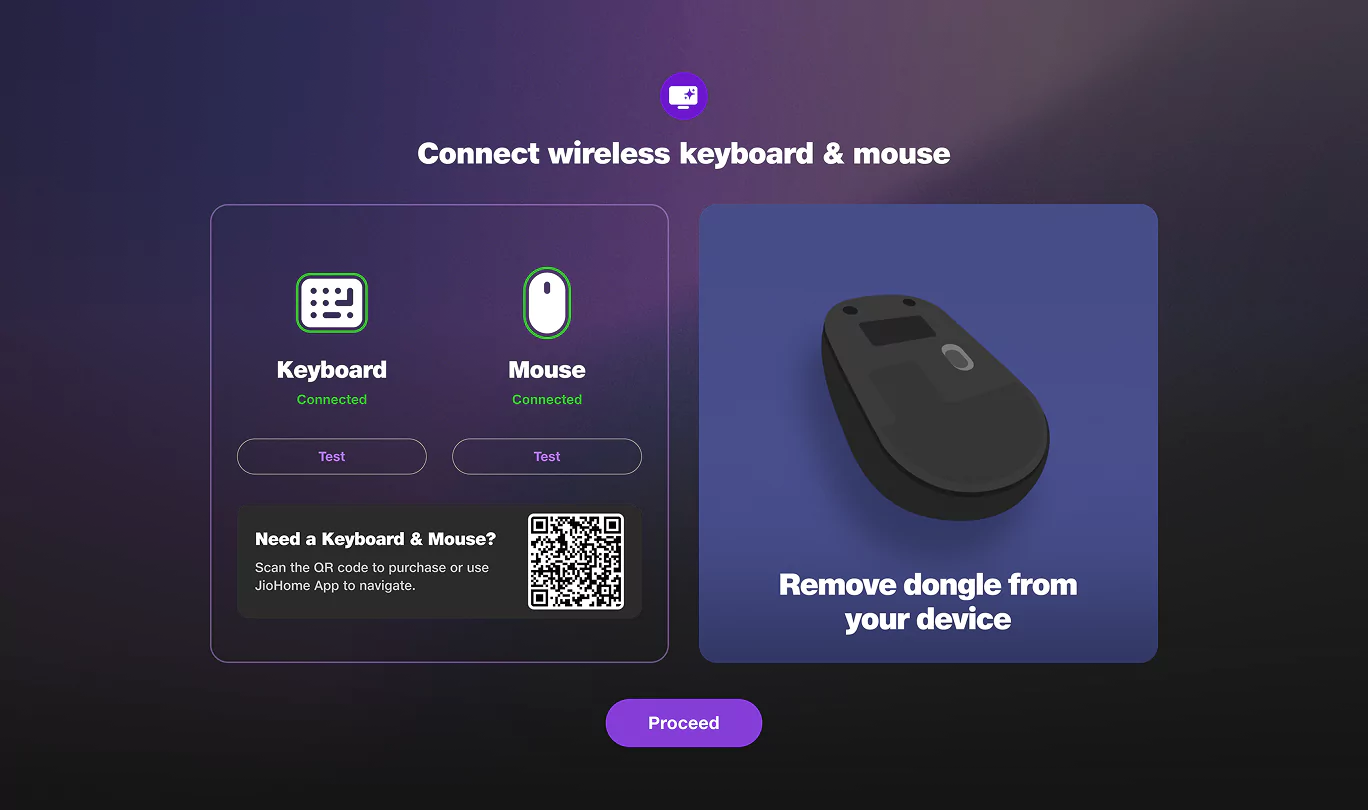 Connect Keyboard and Mouse