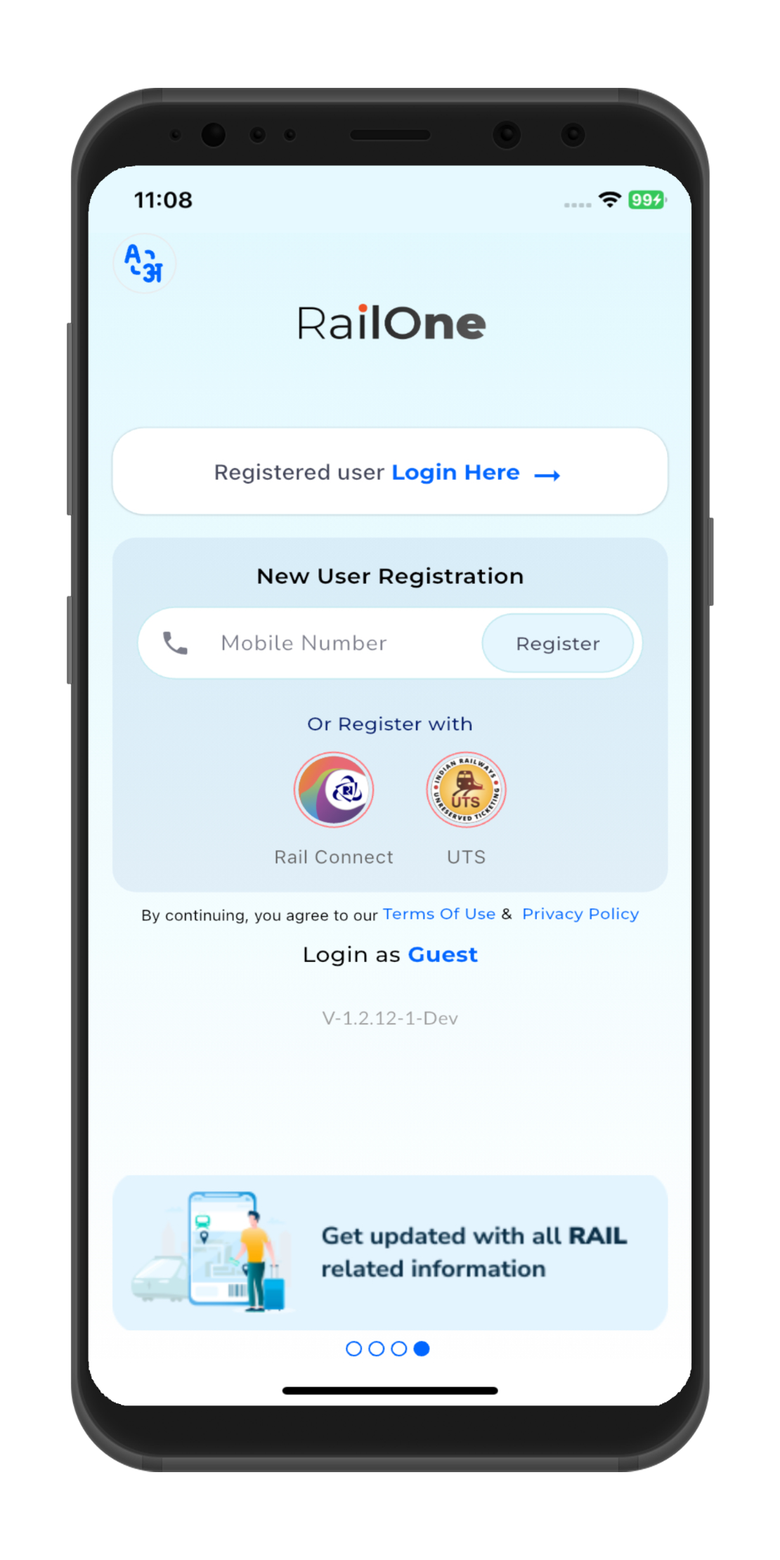 Unveiling RailOne App: The Ultimate Super App Revolutionizing Indian Railways – Click to Explore Now! 1 RailOne App - Super App