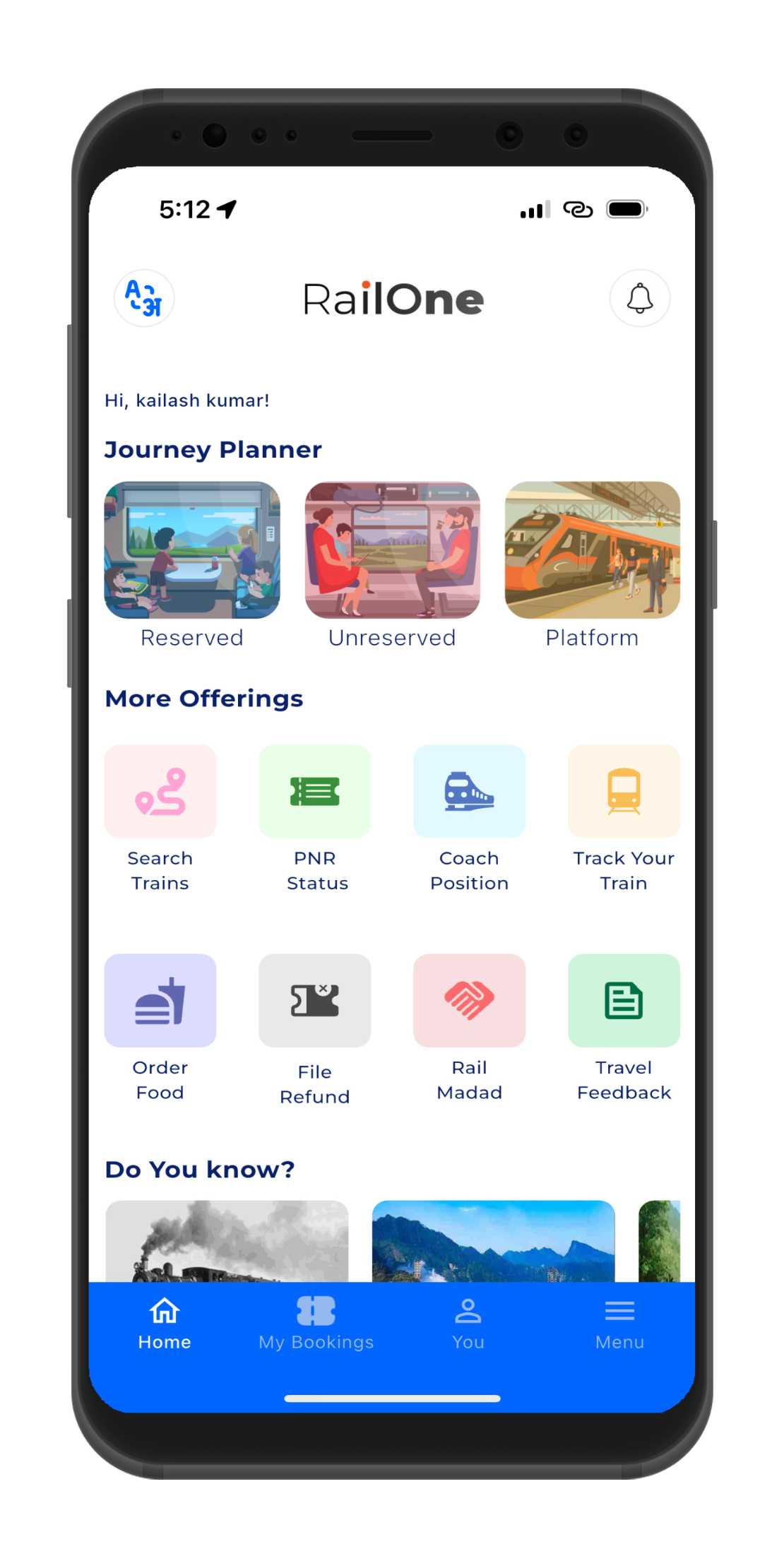 Unveiling RailOne App: The Ultimate Super App Revolutionizing Indian Railways – Click to Explore Now! 2 Services supported by RailOne App