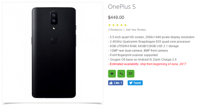 OnePlus 5