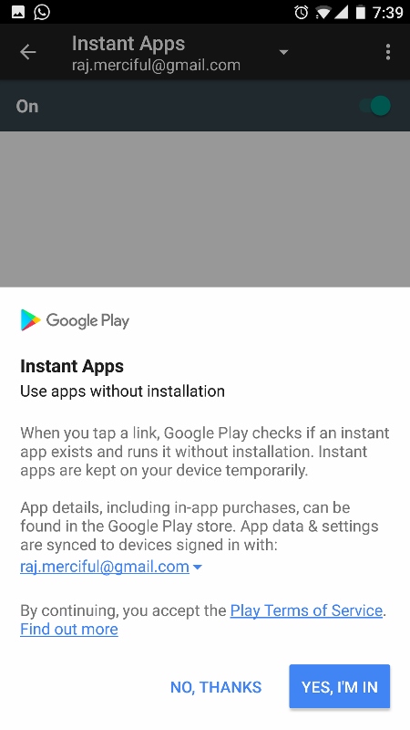 Instant Apps