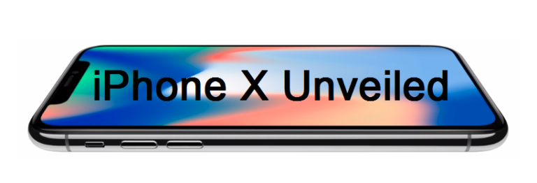 Apple iPhone X Unveiled