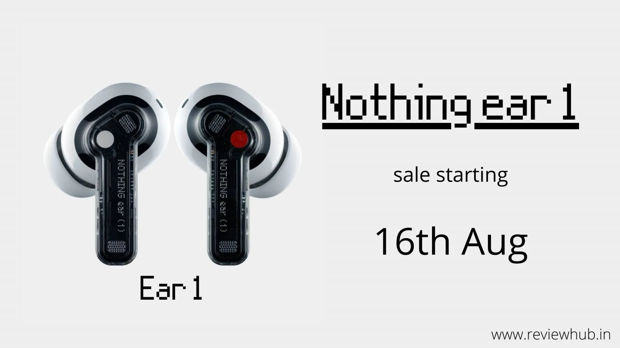 Ear 1 tws earbud