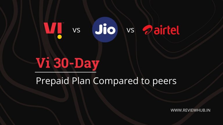 Vi 30 Days Prepaid Plan compared