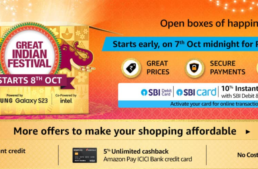 Unbelievable Deals on Amazon Great Indian Festival 2023! Don’t Miss Out!