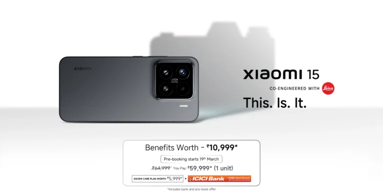 Xiaomi 15 to launch in India