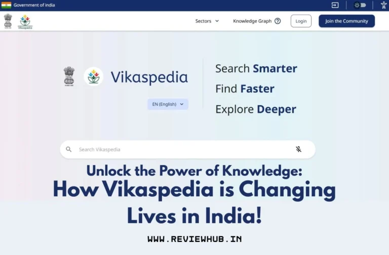 How Vikaspedia is Changing Lives in India Coverage by ReviewHub