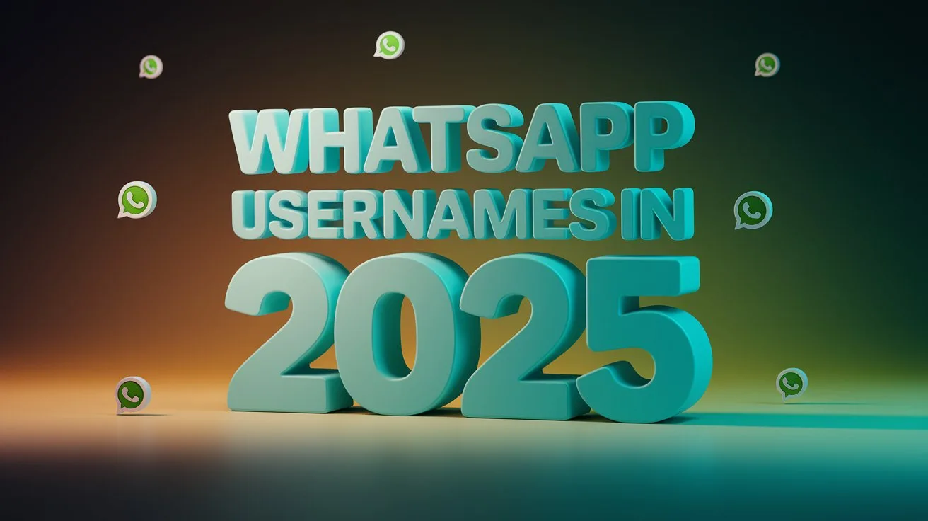 WhatsApp Usernames 2025