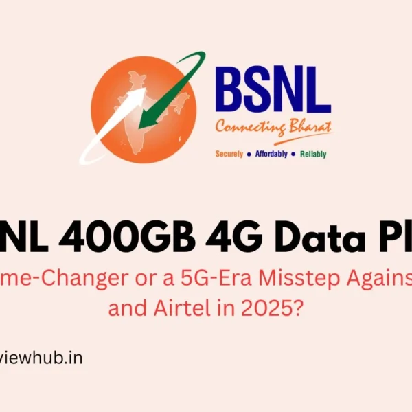 BSNL 400GB 4G Data Plan: A Game-Changer or a 5G-Era Misstep Against Jio and Airtel in 2025?